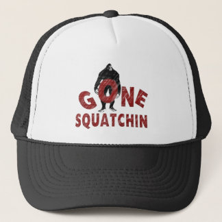Gorra De Camionero Squatchin ido - estilo Squatcher del creyón