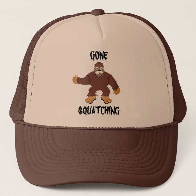 Gorra De Camionero Squatching de Gone (Anverso)