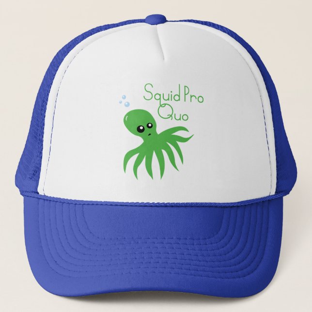 Gorra De Camionero Squid Pro Quo (Anverso)