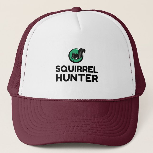GORRA DE CAMIONERO SQUIRREL HUNTER (Anverso)