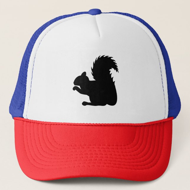 Gorra De Camionero Squirrel Silhouette (Anverso)