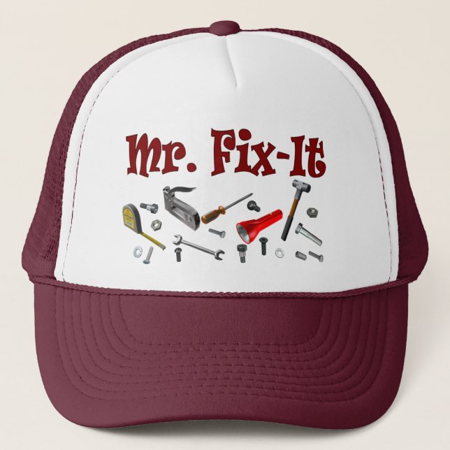 Gorra De Camionero Sr. arreglo-él (Anverso)