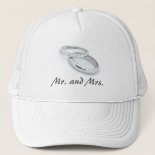Gorra De Camionero Sr. Bandas de Bodas y de Sra./Silver