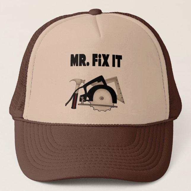 Gorra De Camionero Sr. Fix It (Anverso)