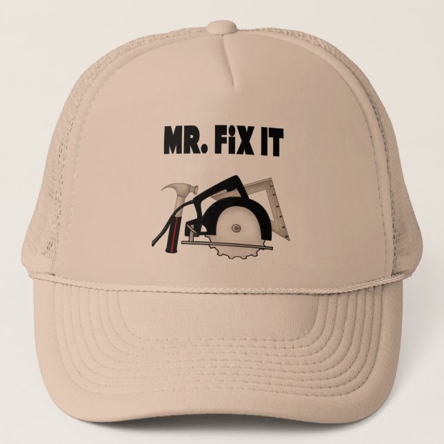 Gorra De Camionero Sr. Fix It (Anverso)