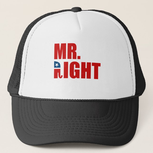 GORRA DE CAMIONERO SR. LA RIGHT (Anverso)