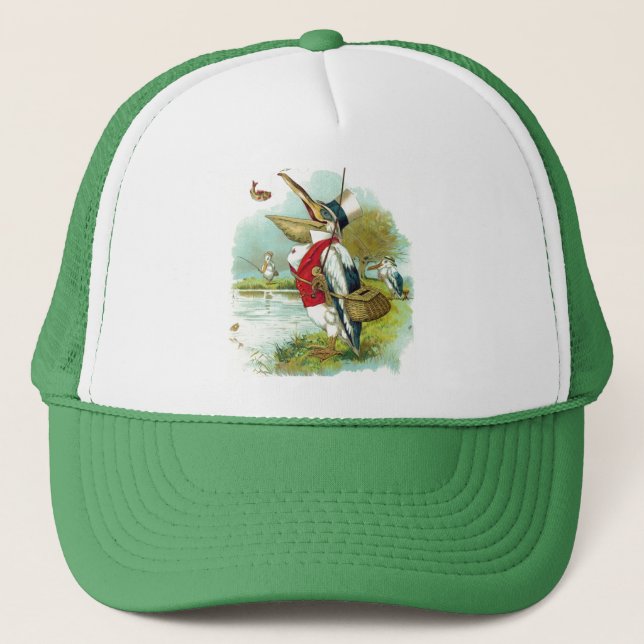 GORRA DE CAMIONERO SR. PESCA PELICANA (Anverso)