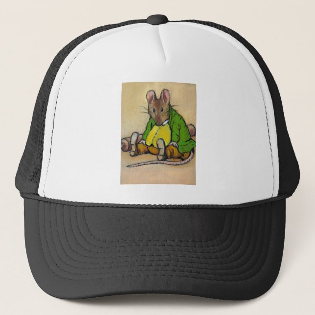 GORRA DE CAMIONERO SR. SAMUEL WHISKERS, DESPUÉS DE BEATRIX POTTER (Anverso)