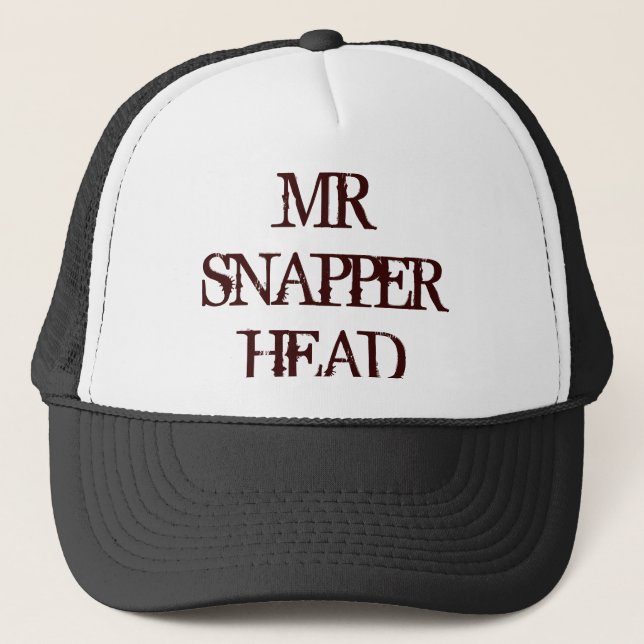 GORRA DE CAMIONERO SR. SNAPPER HEAD (Anverso)