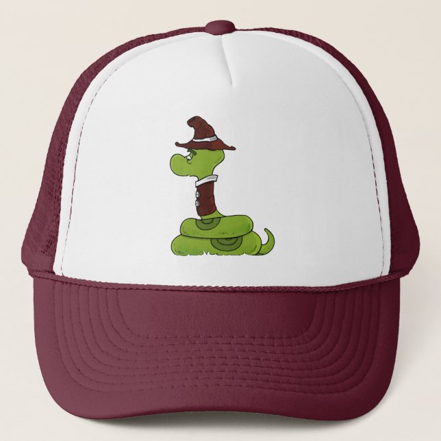 Gorra De Camionero Sr. Wiggly The Anaconda (Anverso)