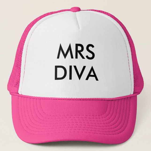 Gorra De Camionero Sra. Diva gorra, a la venta! (Anverso)