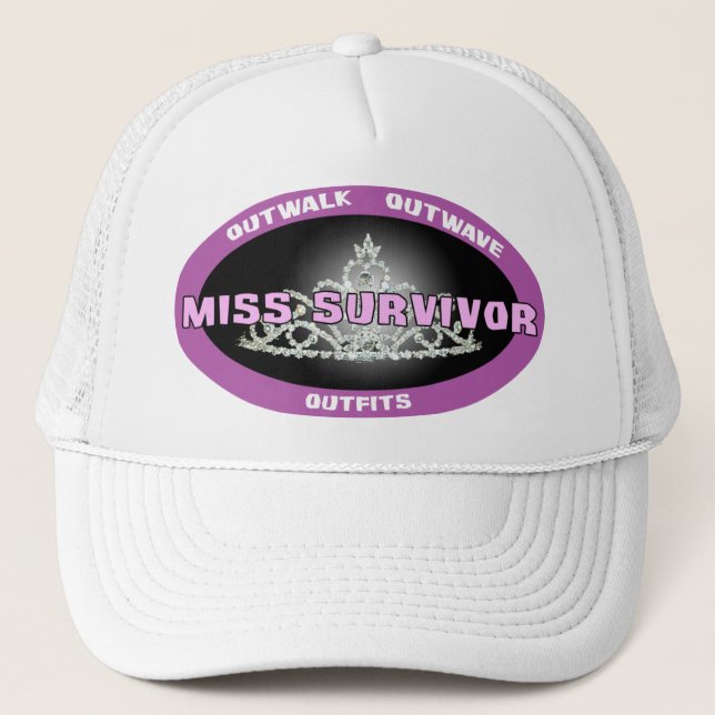 Gorra De Camionero Srta. Survivor Hat (Anverso)
