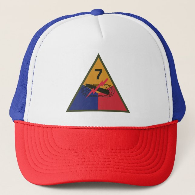 Gorra De Camionero SSI - Séptima División Acorazada (Anverso)