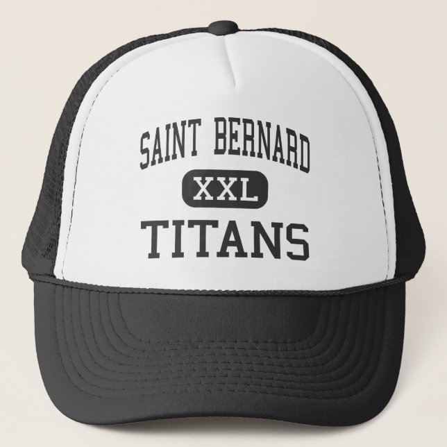Gorra De Camionero St Bernard - titanes - alto - Cincinnati Ohio (Anverso)