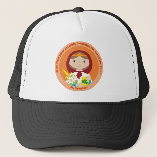 Gorra De Camionero St. Dymphna (Anverso)