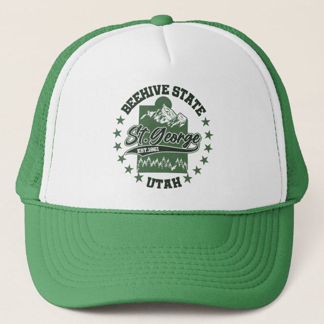 Gorra De Camionero St. George, Utah (Anverso)