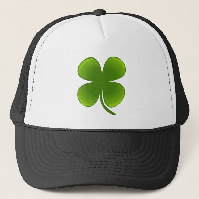 Gorra De Camionero St. Patrick’s Day - Shamrock (Anverso)