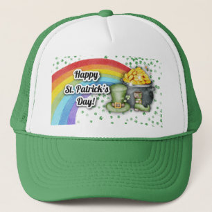 Gorra De Camionero St Patrick's Day hat color green