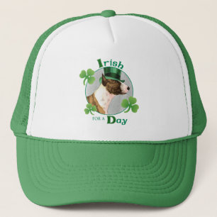 Gorra De Camionero St. Patrick's Day Mini Bull Terrier