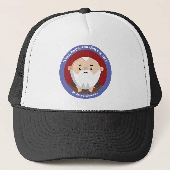 Gorra De Camionero St Pio de Pietrelcina (Anverso)