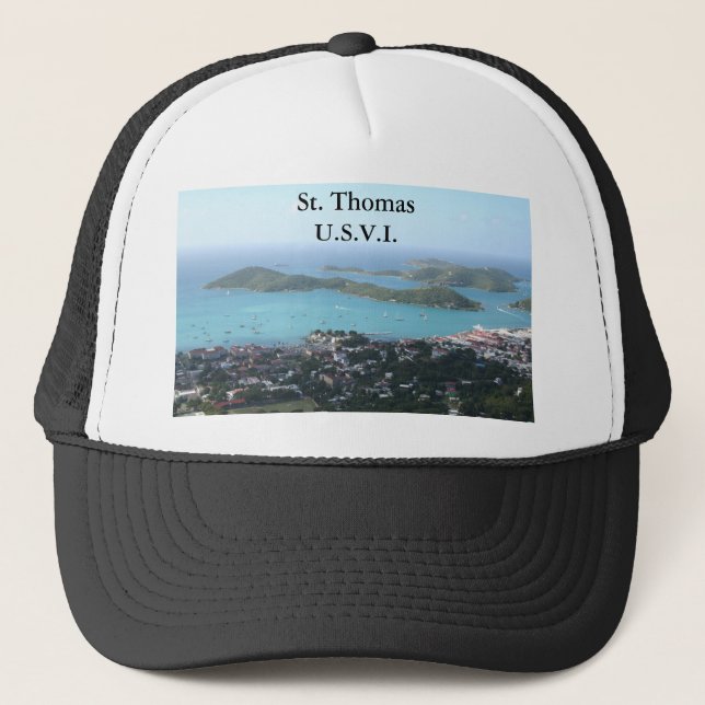 Gorra De Camionero St Thomas U.S.V.I. (Anverso)