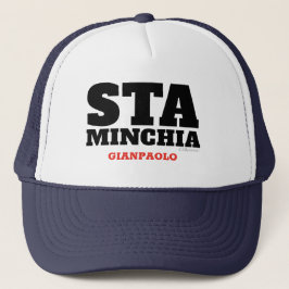 Gorra De Camionero Sta Minchia Pesonalized Trucker Hat