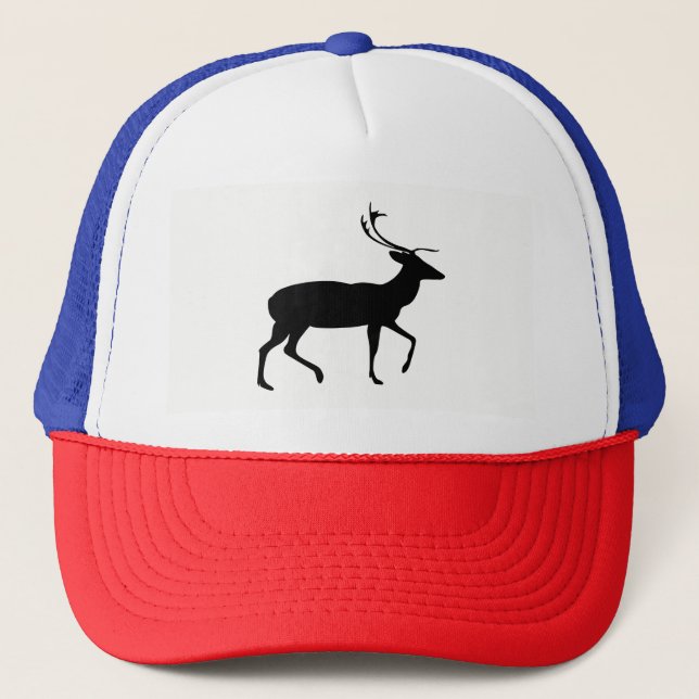 Gorra De Camionero Stag Silhouette (Anverso)