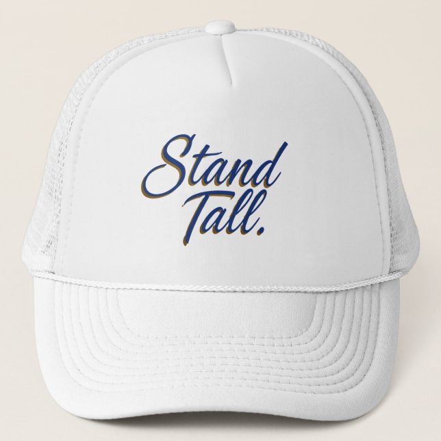 Gorra De Camionero Stand Tall (Anverso)