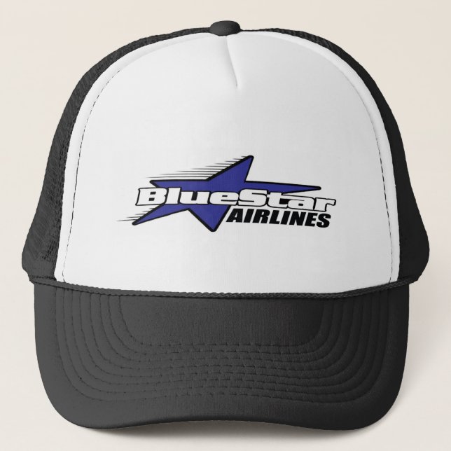 Gorra De Camionero Star Airlines azul (Anverso)