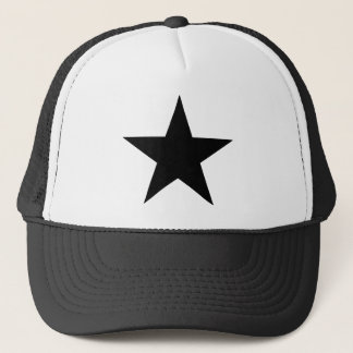 Gorra De Camionero Star Black The MUSEUM Zazzle Gifts