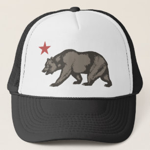 Gorra De Camionero STAR de oso de California