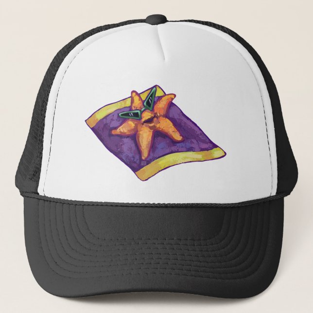 Gorra De Camionero Starfish para tomar el sol (Anverso)