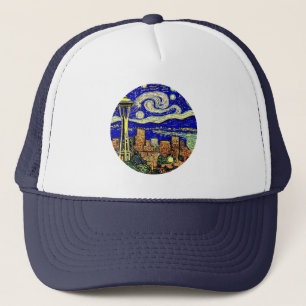 Gorra De Camionero Starry Night Seattle Washington