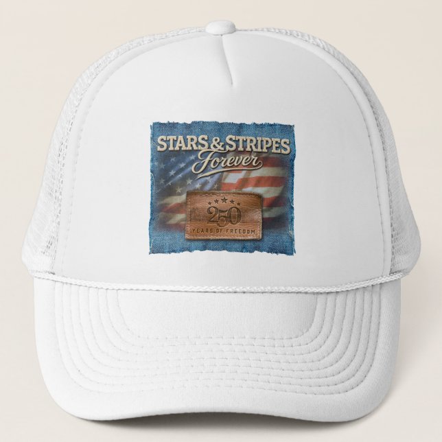 Gorra De Camionero Stars & Stripes - Cap (Anverso)