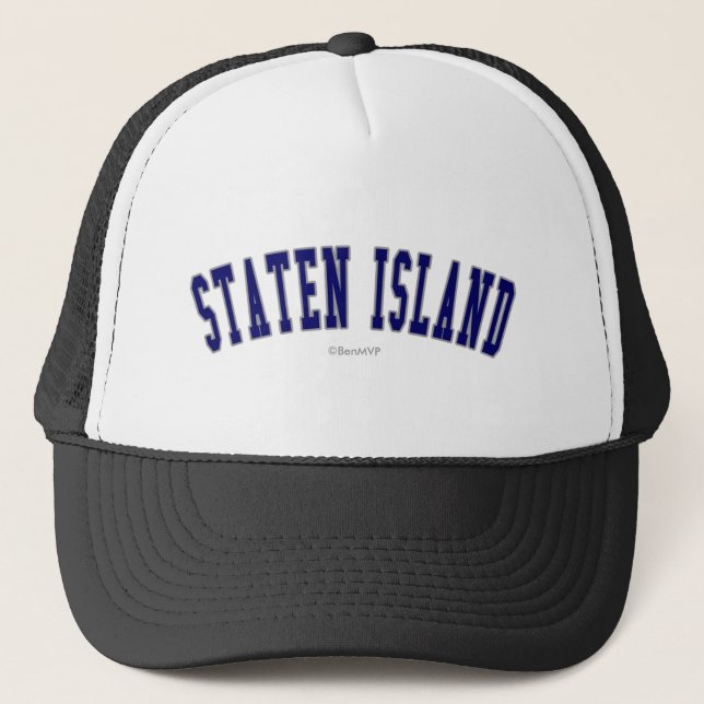 Gorra De Camionero Staten Island (Anverso)