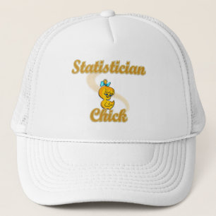 Gorra De Camionero Statistician Chick