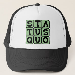 Gorra De Camionero Statu Quo, Igual Que Siempre