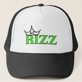 Gorra De Camionero Stay Legendary with the "40 RIZZ" Birthday Hat