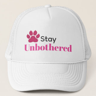 Gorra De Camionero "Stay Unbothered"  Performance Cap