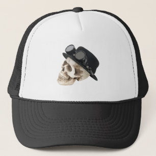 Gorra De Camionero SteamPunkSkull073109