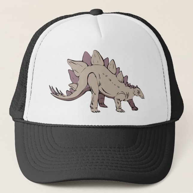 Gorra De Camionero stegosaurus dinosaurio antiguo (Anverso)