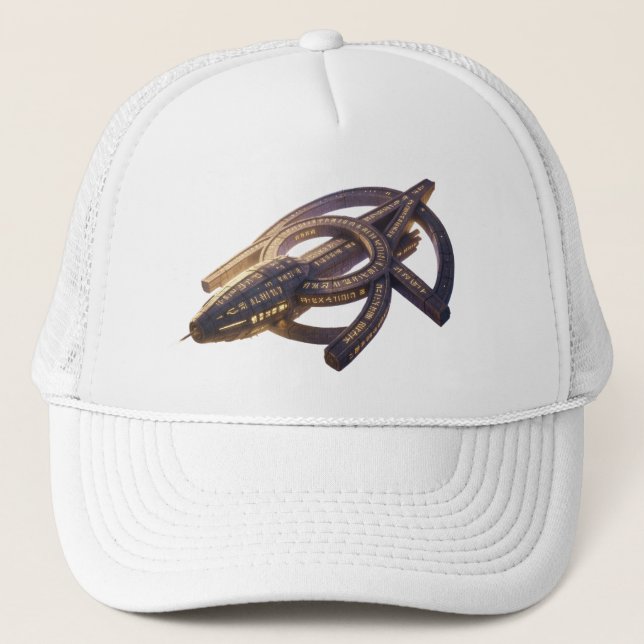 Gorra De Camionero Stellar Path – Journey Through the Universe´14 (Anverso)