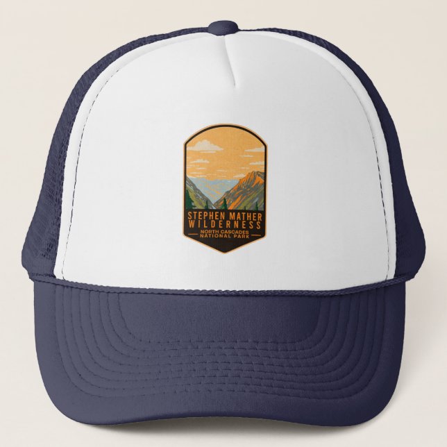 Gorra De Camionero Stephen Mather Wilderness (Anverso)