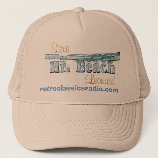 Gorra De Camionero Steve "Sr. Beach" Leonard (Anverso)
