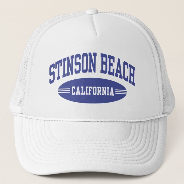Gorra De Camionero Stinson Beach California (Anverso)