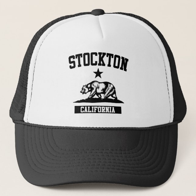 Gorra De Camionero Stockton California (Anverso)