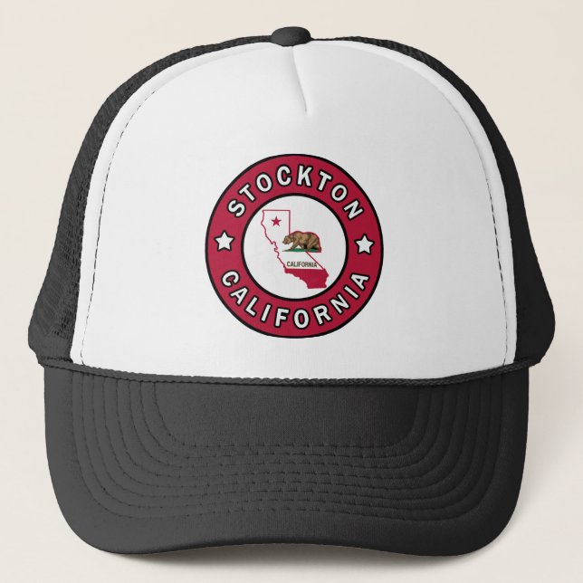 Gorra De Camionero Stockton California (Anverso)