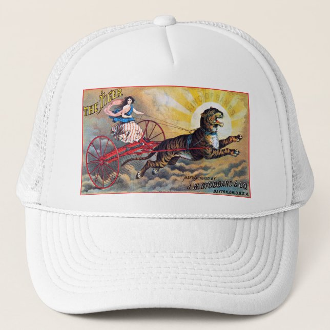 Gorra De Camionero Stoddard Tiger (Anverso)