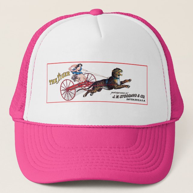 Gorra De Camionero Stoddard Tiger (Anverso)