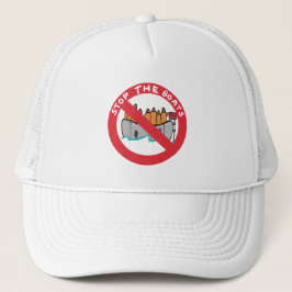 Gorra De Camionero Stop The Boats
